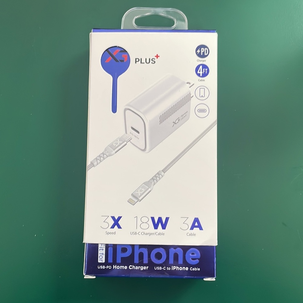 Iphone usb-of home charger and usb-c iPhone cable